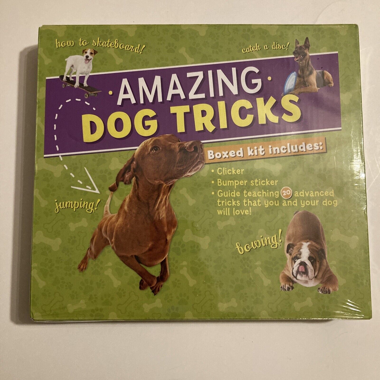 Amazing Dog Tricks Boxed Kit Training Information Guide New! Ships Fast!