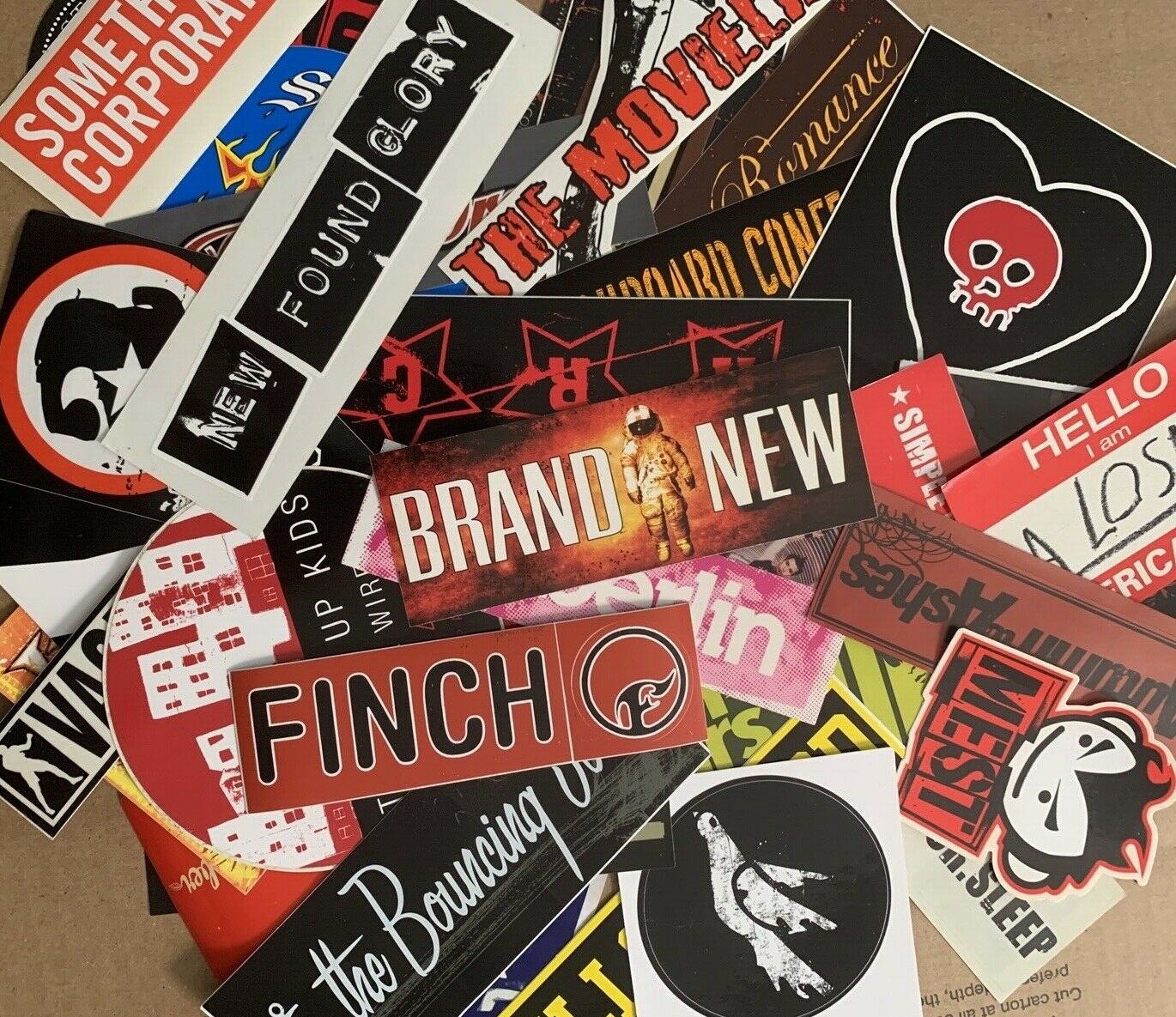 Punk Rock Promo Music Stickers - Buy 4 Get 25% Off - Customize Your Sticker Lot