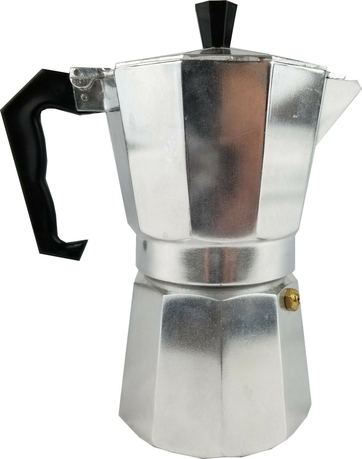 Aluminum Espresso Coffee Maker Pot,1/3/6/9/12 Cups