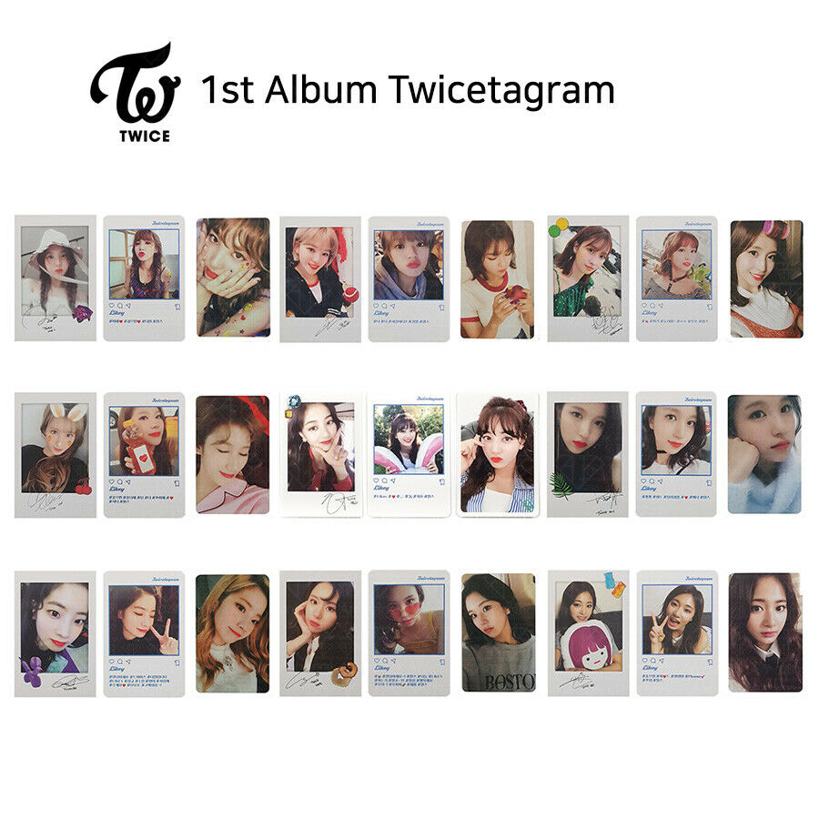 Twice 1st Mini Album Twicetagram Likey Official Photocard