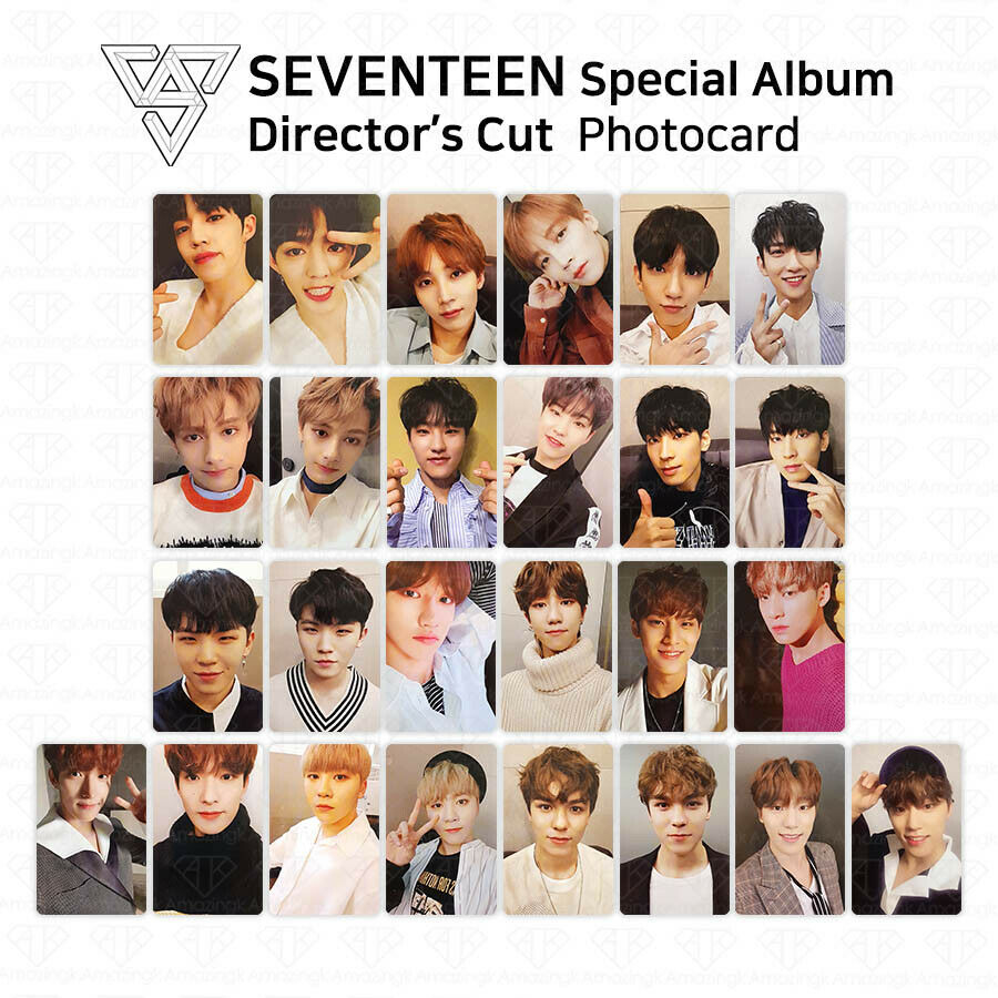 Seventeen Special Album Director's Cut Official Photocard Photo Card Kpop K-pop