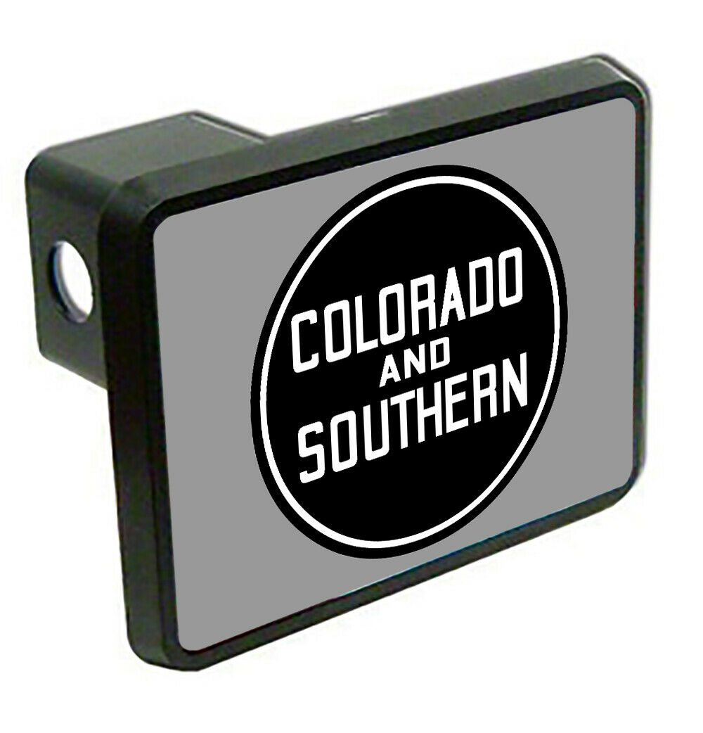 Colorado & Southern Logo Train Trailer Hitch Cover