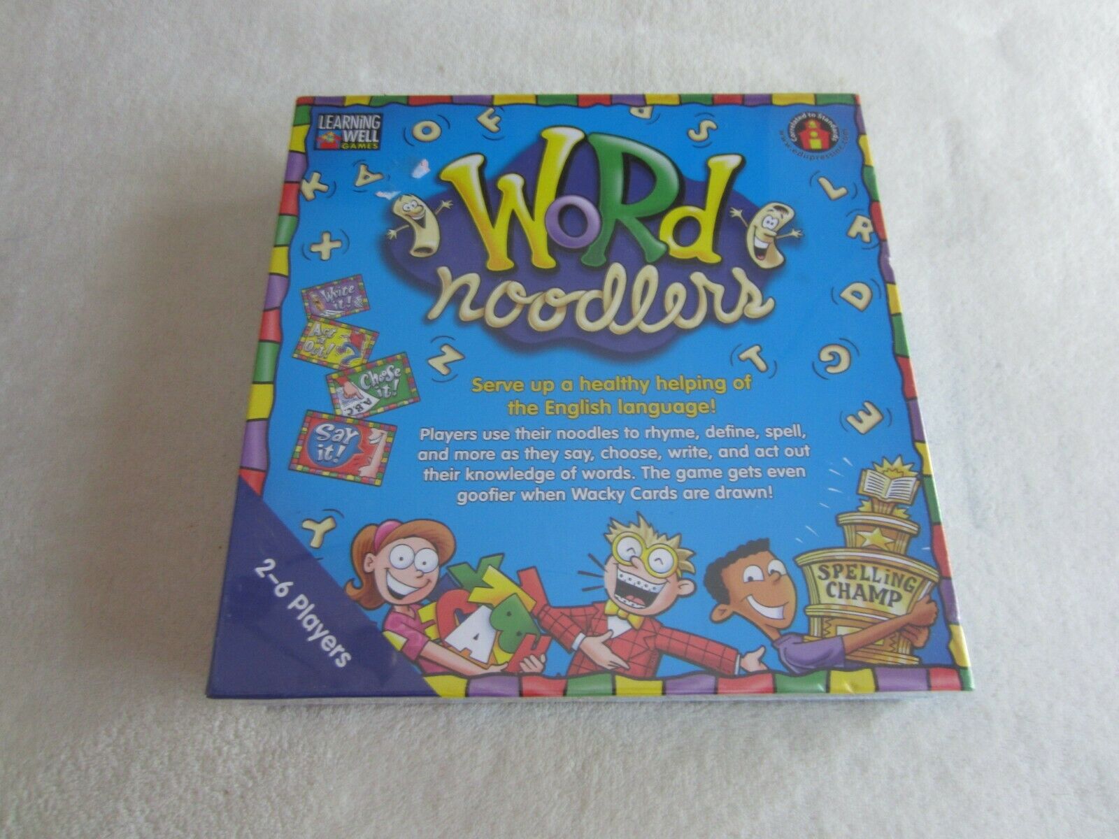 2010 Learning Well Games Word Noodlers - Factory Sealed
