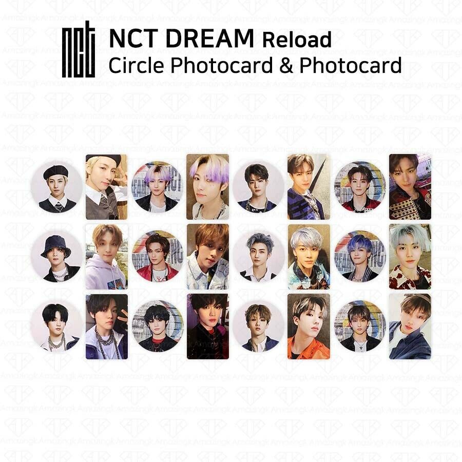 Nct Dream 4th Mini Album Reload Official Photocard Member Set Kpop K-pop