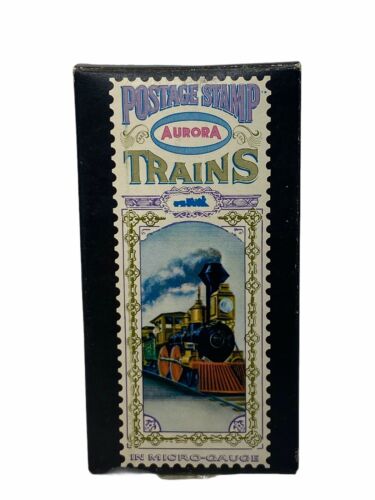 Vintage Nos Aurora Postage Stamp Trains 4963 - 7 1/2" R. Rh Remote Switch
