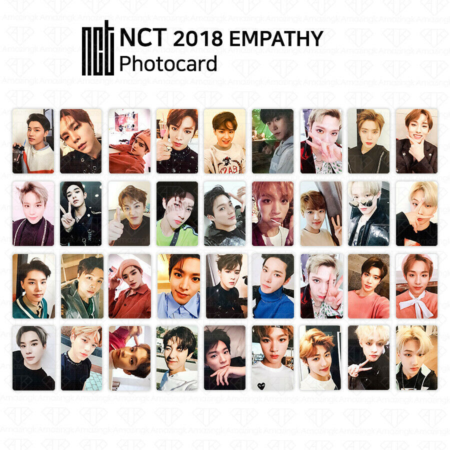 Nct 2018 Empathy Official Photocard Jaehyun Taeyong Lucas Mark Johnny K-pop Kpop