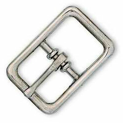 Bridle Buckle 1" Nickel Plated Metal Replacement 1512-00