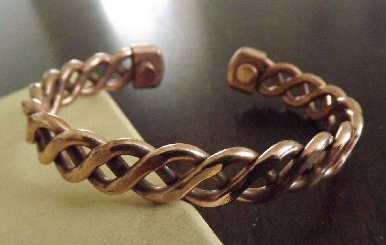 Pure Copper Magnetic Bracelet - Heavy Copper Men Women Arthritis Therapy