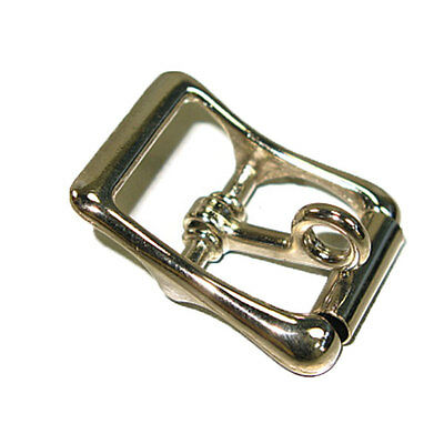 3/4" Locking Tongue Roller Buckle Nickel Plated