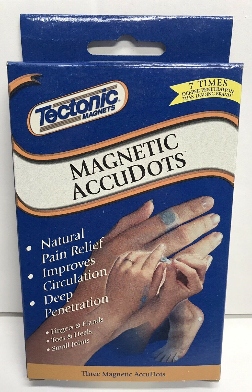 Tectonic Magnets Magnetic Accudots Natural Pain Relief Brand New
