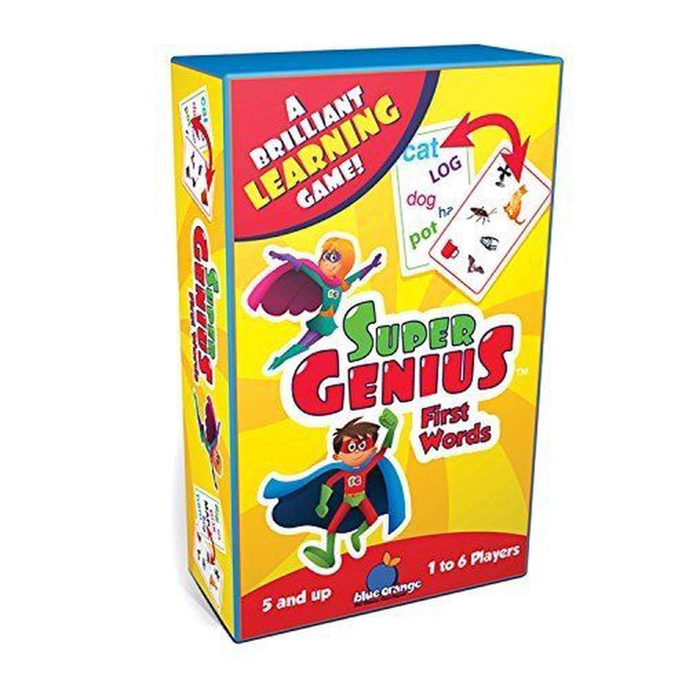 Super Genius - First Words - Blue Orange Games