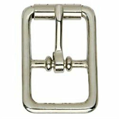Center Bar Nickel Roller Buckle 3/4" 1511-10 By Tandy Leather