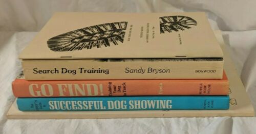 Dog Training - Tracking - Showing - Search Book Lot Of 5 Books