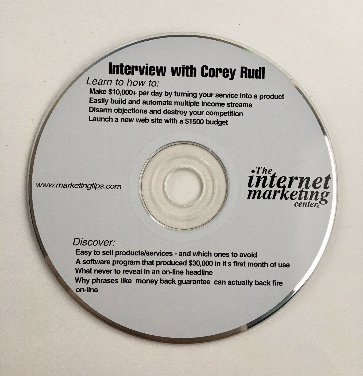 Insider Secrets To Marketing Your Internet Business Corey Rudl Interview